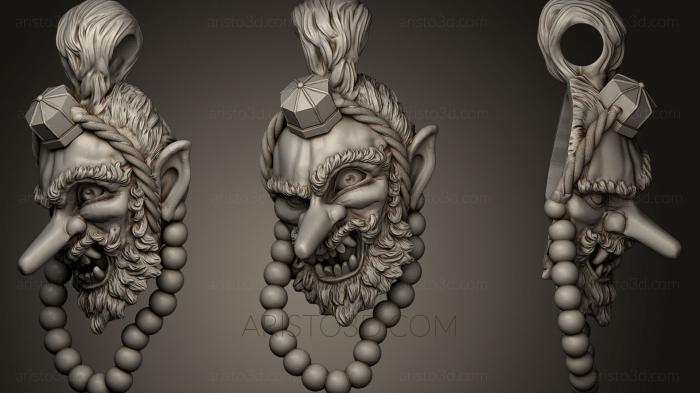 Busts of heroes and monsters (BUSTH_0449) 3D model for CNC machine